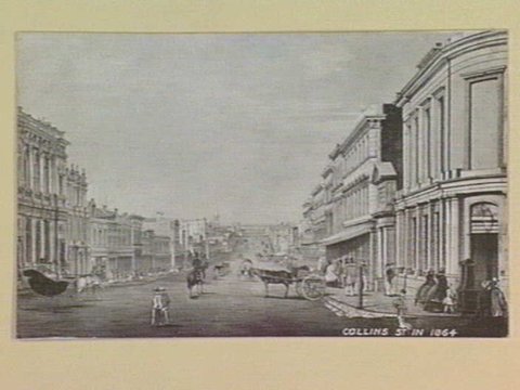 COLLINS ST. IN 1864