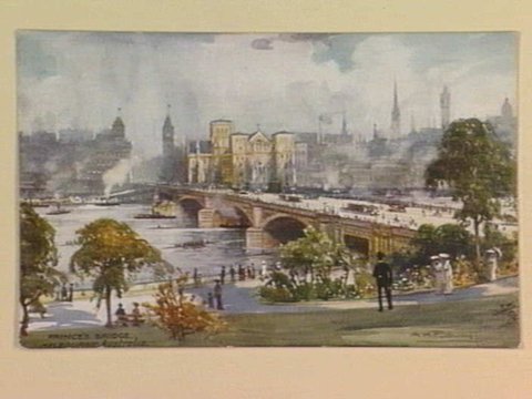 PRINCE'S BRIDGE. MELBOURNE. Australia, 1905–10