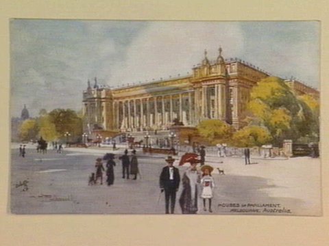 HOUSES OF PARLIAMENT. MELBOURNE, Australia, 1905–10
