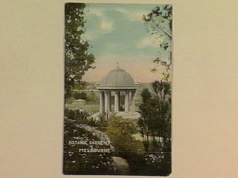 BOTANIC GARDENS MELBOURNE, c. 1908
