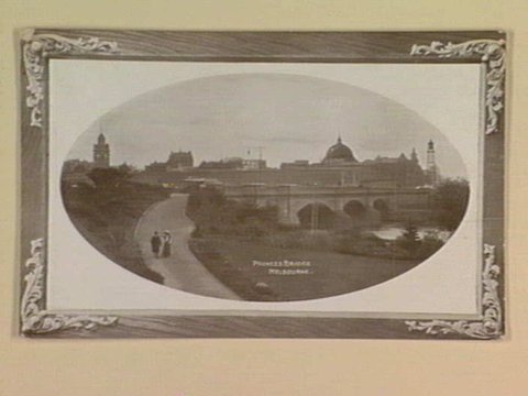 PRINCES BRIDGE MELBOURNE, c. 1909