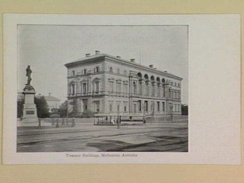 Treasury Buildings, Melbourne, Australia, 1895–1915