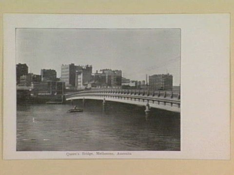Queen's Bridge, Melbourne, Australia, 1895–1915