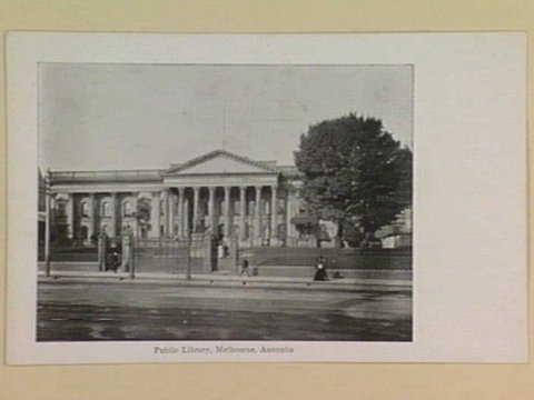 Public Library, Melbourne, Australia, 1895–1915