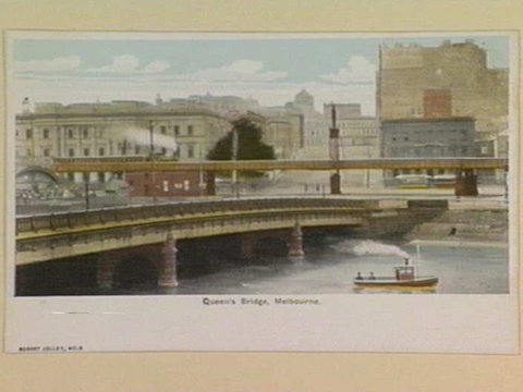Queen's Bridge, Melbourne, 1895–1915