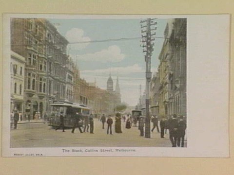 The Block, Collins Street, Melbourne, 1895–1915