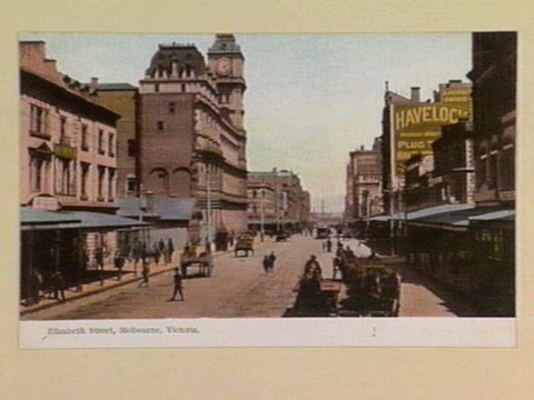 Elizabeth Street, Melbourne, Victoria, 1895–1915