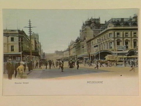 Bourke Street MELBOURNE, 1895–1915