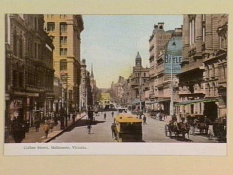 Collins Street, Melbourne, Victoria, 1895–1915