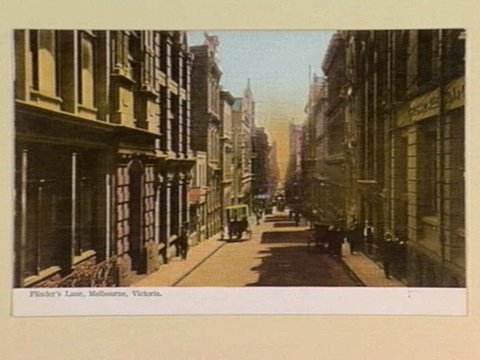 Flinder's Lane, Melbourne, Victoria, 1895–1915