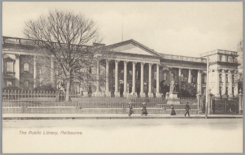 The Public Library, Melbourne, 1895–1915