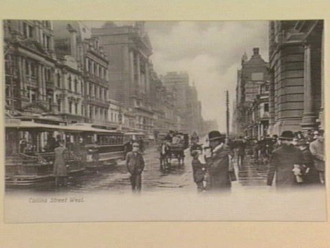 Collins Street West, 1895–1915