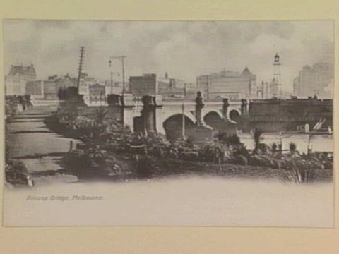 Princes Bridge, Melbourne, 1895–1915