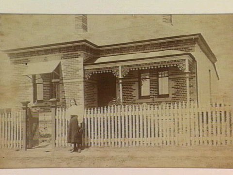 Exterior view of a residence in Box Hill, c. 1898