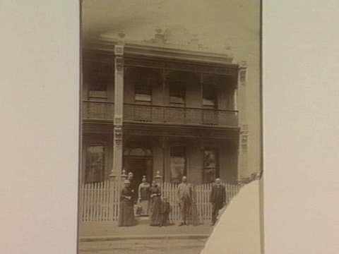 Exterior view of "Mygunyah", East Melbourne, c. 1887
