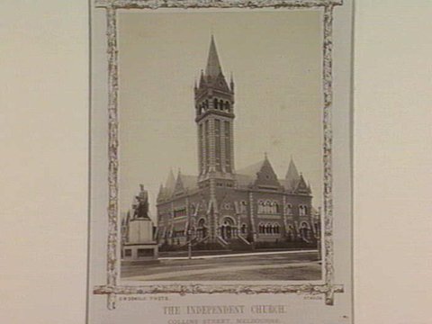 THE INDEPENDENT CHURCH, COLLINS STREET, MELBOURNE, 1865–95