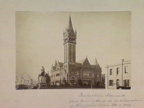 The Independent Church, Collins Street, Melbourne, c. 1870