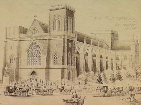 St. Patrick's Cathedral, East Melbourne, c. 1892