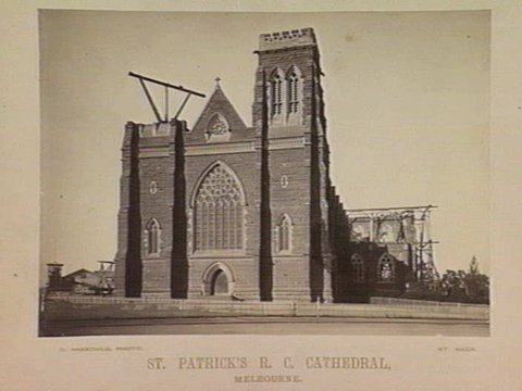 ST. PATRICK'S R.C. CATHEDRAL, MELBOURNE. [under construction], 1865–95