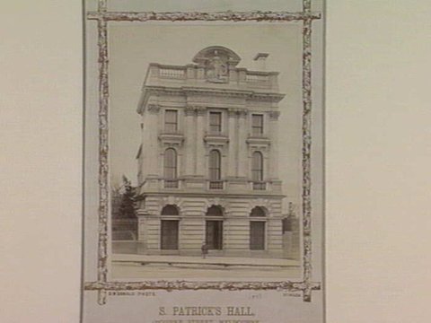 St. Patricks Hall, Bourke Street, Melbourne, 1870–80