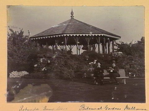 Rotunda Band Stand, Royal Botanic Gardens, Melbourne, 1900–20