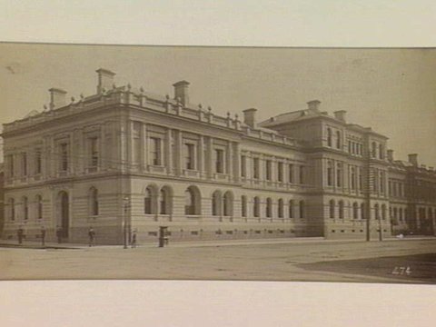 Titles Office, Queen Street, Melbourne, 1865–95