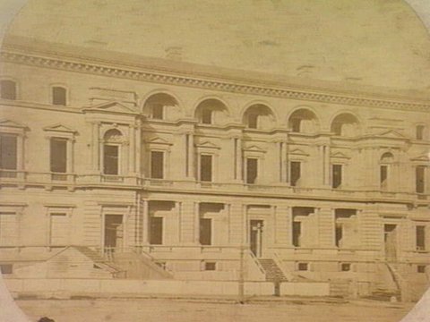 Treasury building, East Melbourne, c. 1861