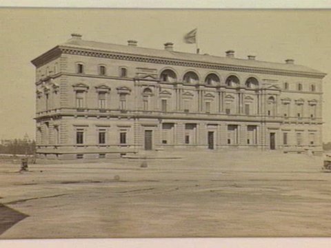 Treasury building, East Melbourne, c. 1868
