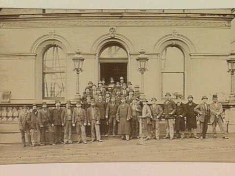 Metropolitan Gas Co., 57 Flinders Lane East, cnr. Argus Alley, Melbourne, c. 1881