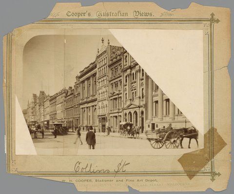 Collins Street, Melbourne, c. 1890