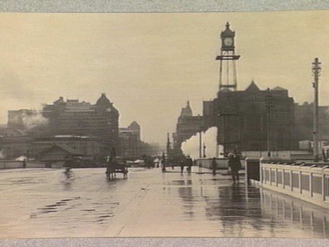Swanston Street, Melbourne, c. 1900
