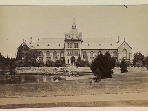 Melbourne University, Parkville, 1865–95