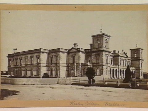 Wesley College, Prahran, 1865–95
