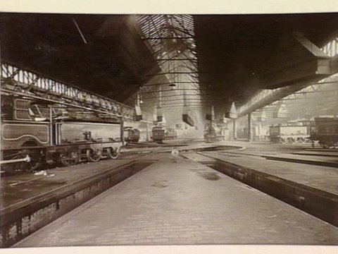 North Melbourne Locomotive Depot, c. 1900
