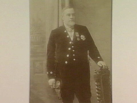 Sir George Verdon, 3rd President [of the Trustees of the Melbourne Public Library], c. 1885