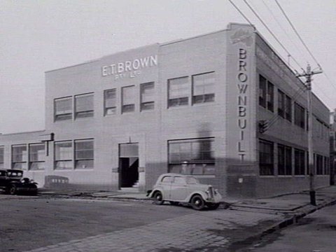 E. T. Brown Pty. Ltd., manufacturer of "Brownbuilt" office and store furniture, 14 Alexandra Parade, Clifton Hill, c. 1936