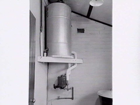 Coates water heater, Burwood, 1937