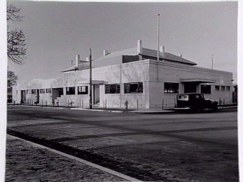 New clubrooms for the Light Car Club, Queens Road, Melbourne, 1936