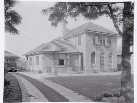 House exterior Balwyn, 1935–37