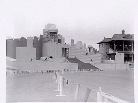 Melbourne show grounds stands, 1938–40