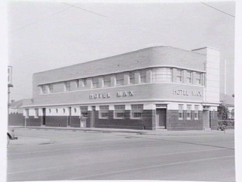Hotel Max, 32 Commercial Road, Prahran, c. 1940