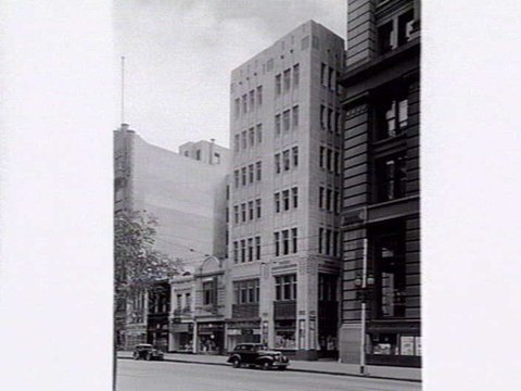 Buildings in Collins Street, c. 1940
