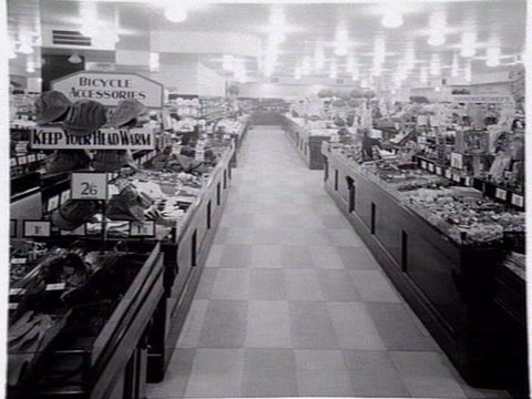 Coles Bargain Basement, 301 Bourke Street, Melbourne, c. 1940