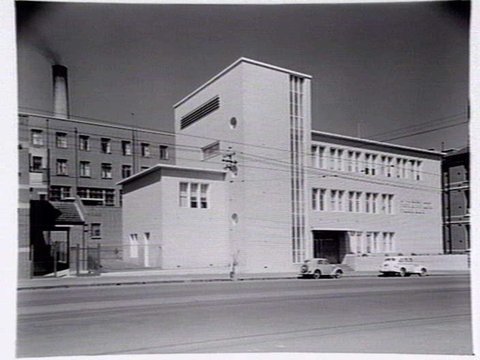 King George V Jubilee Maternal and Infant Welfare building, Royal Womens Hospital, Swanston Street, Carlton, c. 1940