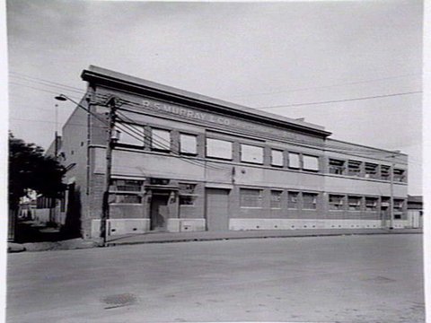 R.S. Murray & Co., manufacturing Confectioners, 74 de Carle Street Brunswick - exterior, c. 1940