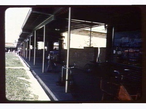 Vic. Housing Commission shopping centre - Bluff Rd. Moorabbin. (Scarborough 1950-51)