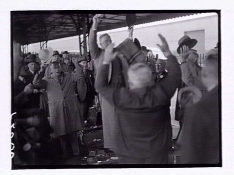 Finale, Spencer Street, Melbourne, 1947