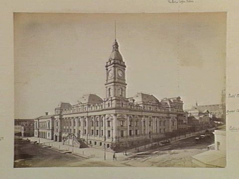 Town Hall. Corner of Swanston St. & Collins St. East, c. 1880