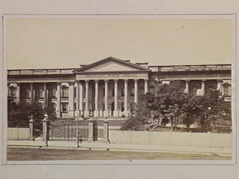 Melbourne Public Library, 1872–76