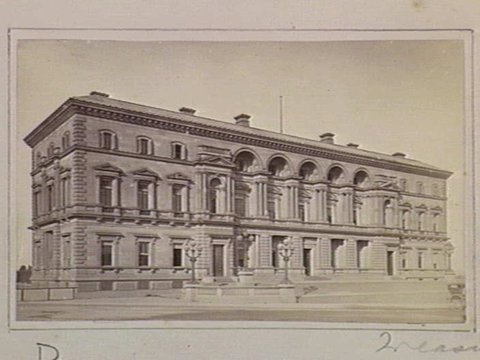 Treasury Building, Melbourne, 1872–76